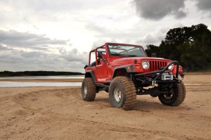 Jeep Wrangler Suspension Lift Kit - Rough Country - 6 Inch Lift Kit, Long Arm, M1 - '97-'06
